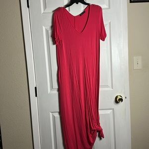 Knotted maxi dress